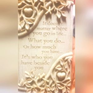 It doesn't matter plaque